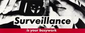 KRUGER Barbara 1945,Surveillance is your Busywork,1983,Swann Galleries US 2021-06-10