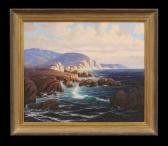 KRUGER Richard 1880,Canyon River Scene,New Orleans Auction US 2013-07-26