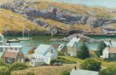 KRUPINSKI Loretta 1940,Island Harbor Monhegan, Maine,Barridoff Auctions US 2020-02-22