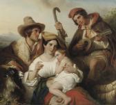 KRUSEMAN Cornelis,Savoyards et Italiennes: the musical gathering,1840,Christie's 2009-05-06