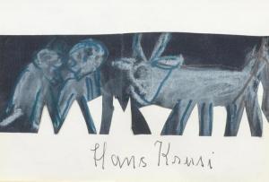 KRUSI Hans 1920-1995,Cow,Galerie Koller CH 2016-12-02
