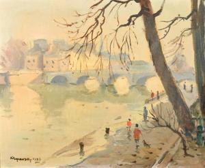 KRYCEVSKY Nicolas 1898-1961,La Seine et les quais à Paris,1938,Rossini FR 2023-06-29