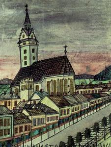 Krynicki Nikifor 1895-1968,KOŚCIÓŁ,Polski Dom Aukcyjny SZTUKA PL 2002-12-14