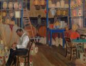 KRYSTALLIS Andreas 1911-1951,At the Pottery,Rosebery's GB 2018-06-26