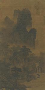 KUAN Fan 950-1032,RECLUSE IN LOFTY SUMMER MOUNTAINS,1883,Sotheby's GB 2013-03-21