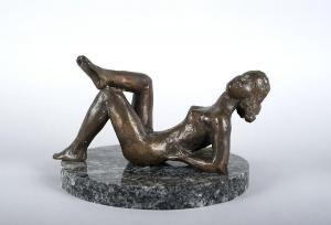 KUBIENA Ernst W 1902-1973,Lying nude,1968,Peter Karbstein DE 2013-03-16
