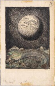 KUBIN Alfred 1877-1959,Ein Mond,Beurret Bailly Widmer Auctions CH 2024-03-13