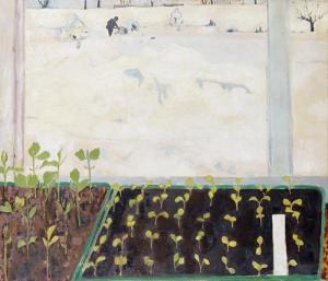 KUBRICK Christiana 1932,Plant trays on a window sill,1970,Bonhams GB 2011-07-19