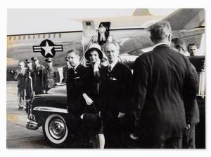 KUCERA Alfred,Jackie Kennedy at the Vienna Airport,1961,Auctionata DE 2015-08-25