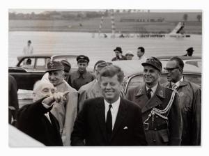 KUCERA Alfred,John F. Kennedy and Adolf Schärf, Vienna,1961,Auctionata DE 2015-08-25