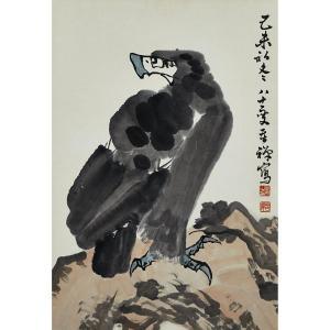 KUCHAN LI 1899-1983,EAGLE,1955,Waddington's CA 2015-06-08