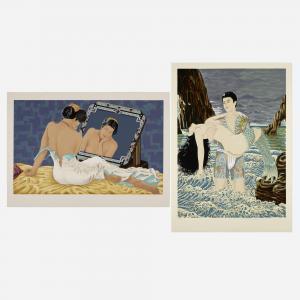 KUDO Muramasa 1948,Untitled (Mermaid); Reflection,1984-1985,Toomey & Co. Auctioneers US 2023-11-16