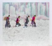 KUDOR Csilla 1969,Vier Asiatinnen in einer Winterlandschaft,Hargesheimer Kunstauktionen 2015-12-05