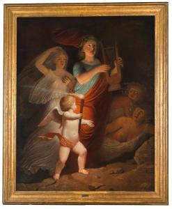 KUGLER Georg 1840-1916,Eurydice in the Underworld,1903,Palais Dorotheum AT 2014-09-08