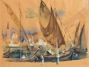 KUHFUSS Paul 1883-1960,Kanal Venedig,1930,Auctionata DE 2016-09-28
