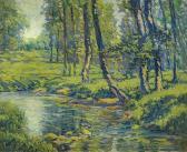 KUHLMANN Edward 1882-1973,River Landscape,Clars Auction Gallery US 2009-10-11