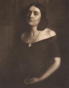 KUHN Heinrich 1866-1944,Portrait de femme,1911,Tajan FR 2014-11-14