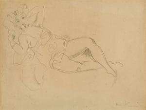 KUHN Walt 1877-1949,Drawing for 'Americana',Barridoff Auctions US 2024-04-13