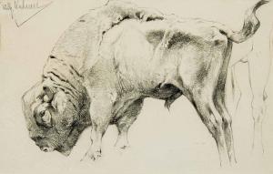 KUHNERT Wilhelm 1865-1926,Bison,Scottsdale Art Auction US 2024-04-12