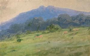 KUINDZHI Arkhip Ivanovich 1842-1910,Landscape on the Crimea,Palais Dorotheum AT 2012-04-17