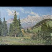 KUKLA Reinhold 1877-1965,Veduta dolomitica,Von Morenberg IT 2015-01-24