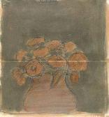 KULICKE Robert Moore 1924-2007,Flowers in a vase,1961,Aspire Auction US 2018-02-17