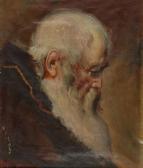 KULIKOW M.W 1900-1900,Portret starca,Rempex PL 2016-04-16