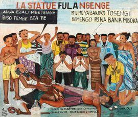 KUMBI Ange,La statue Fula Ngenge,2000,Millon & Associés FR 2021-06-23