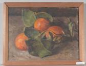 KUNDIG Reinhold 1888-1984,Stilleben mit Orange.,Galerie Koller CH 2006-06-19