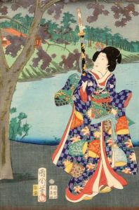 KUNICHIKA Toyohara 1835-1912,Noble,1865,Artmark RO 2024-04-10
