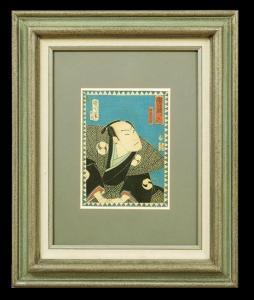 KUNICHIKA Toyohara 1835-1912,Oboshi Yuranosuke,New Orleans Auction US 2014-03-15