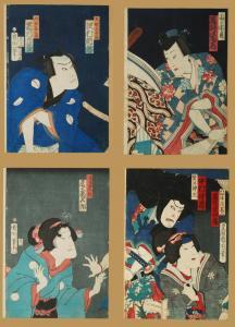 KUNICHIKA Toyohara 1835-1912,"Ritratti di attori",Il Ponte Casa D'aste Srl IT 2011-11-15
