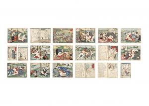KUNIMORI Utagawa 1848-1860,SHUNGA ALBUMS,Ise Art JP 2023-02-18