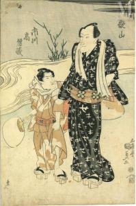 KUNISADA UTAGAWA 1786-1865,L'acteur Seki Utayama,19th century,Millon & Associés FR 2024-04-04