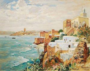 KUNZE Alfred 1866-1943,A view of Rabat,Stahl DE 2018-02-24