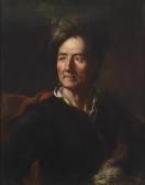 KUPETZKY Johann 1667-1740,Portrait of a man with a fur cap,1688,Palais Dorotheum AT 2013-04-17