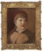 KUPFER johann michael 1859-1917,Portrait einer jungen Frau,Palais Dorotheum AT 2011-11-22