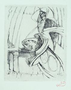 Kupka František,František - Z cyklu Čtyři příběhy bíléa černé,1926,Art Consulting 2002-09-29