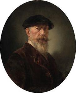 KUPPELMAYR Rudolf 1843-1918,Selbstporträt des Künstlers,1843,Palais Dorotheum AT 2009-12-07
