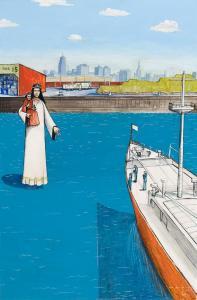 KURELEK William 1927-1977,Our Lady of Toronto Harbour,1965,Heffel CA 2024-02-29