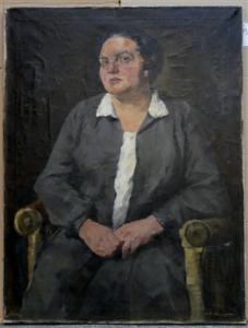 KURMAIER Anton 1890-1943,Dame im Sessel sitzend,Georg Rehm DE 2021-05-06