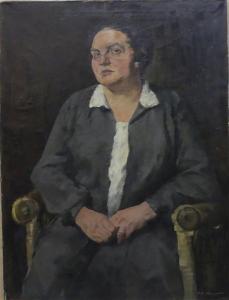KURMAIER Anton 1890-1943,Dame im Sessel sitzend,Georg Rehm DE 2020-12-04