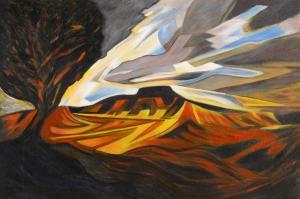 Kurman Richard 1927,El Nevado del Toluca,Santa Fe Art Auction US 2017-11-11