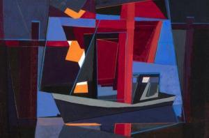 Kurman Richard 1927,North Sea Watch,2012,Santa Fe Art Auction US 2020-11-14