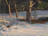 KURODA Seiki 1866-1924,JAPANESE WINTER LANDSCAPE,Sotheby's GB 2017-12-13