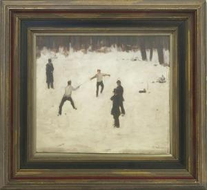 KURON Herbert 1888-1951,Duell im Schnee,Scheublein Art & Auktionen DE 2021-10-29