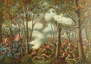 KURZ and ALLISON 1880-1903,Battle of Tippecanoe,Kodner Galleries US 2015-08-26