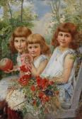 KURZ Arthur 1860-1917,Die drei Schwestern,1891,Kastern DE 2019-09-21