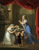 KURZ Joseph 1768-1827,Due vestali rendono omaggio a Giove,Palais Dorotheum AT 2006-06-20
