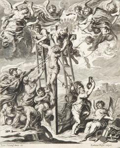 KUSEL Matthaus 1629-1681,Jesus am Kreuz - Das Haus der Weisheit,Winterberg Arno DE 2021-04-24